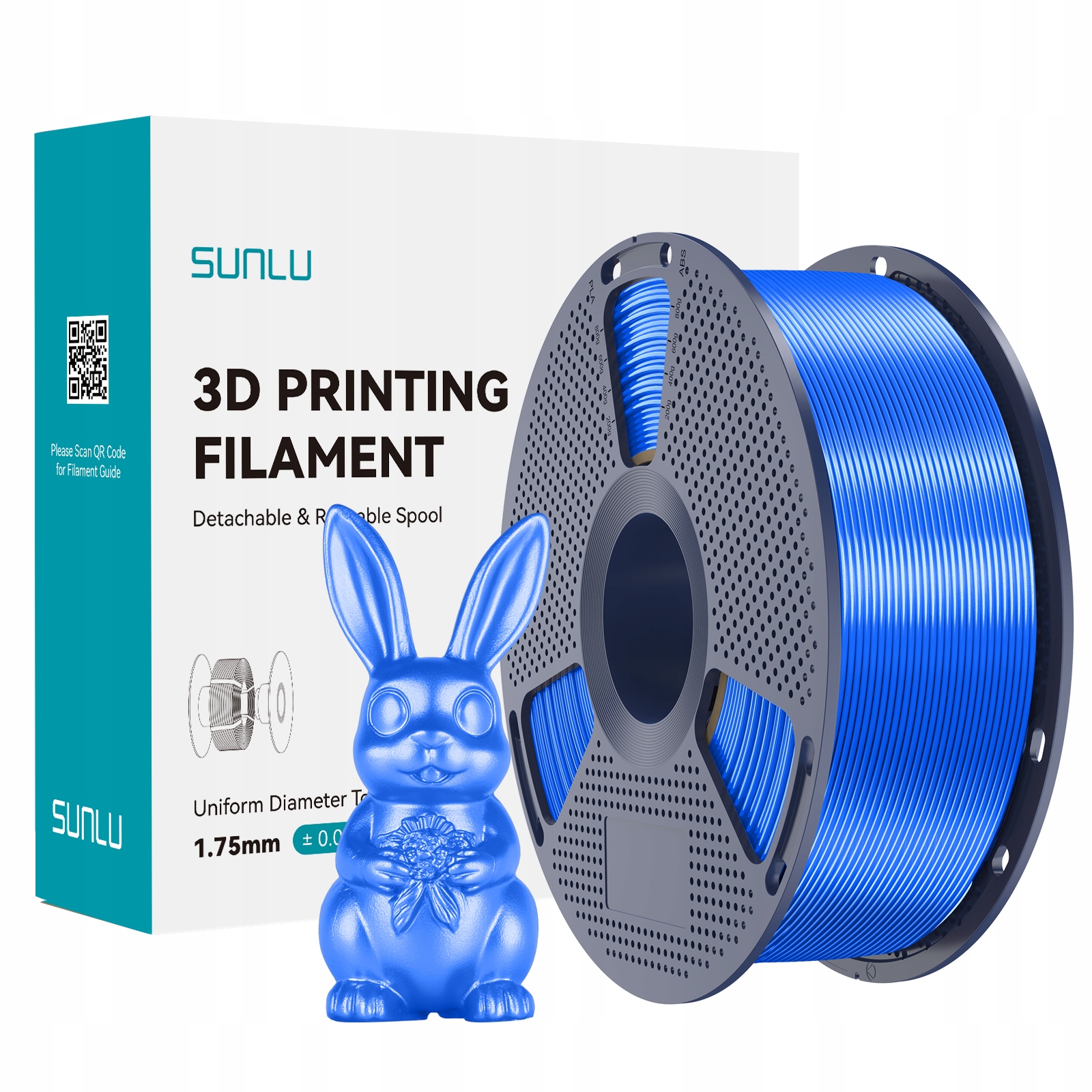 Filament SUNLU PLA Plus Różowy Jedwabny (PINK SILK)