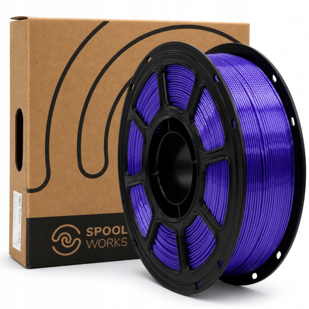 Filament SpoolWorks PLA-LW Fioletowy Jedwabny (PURPLE SILK)