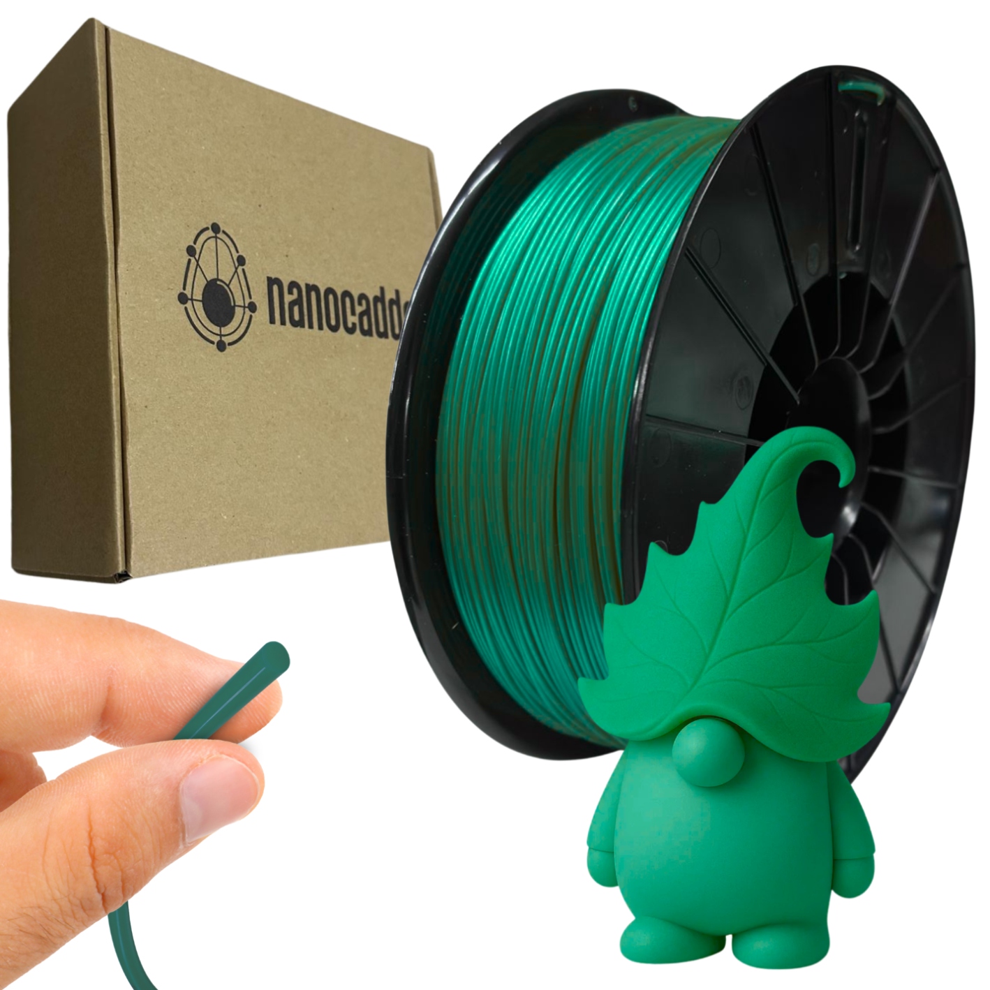 Filament Nanocaddo PLA Zielony (GREEN)