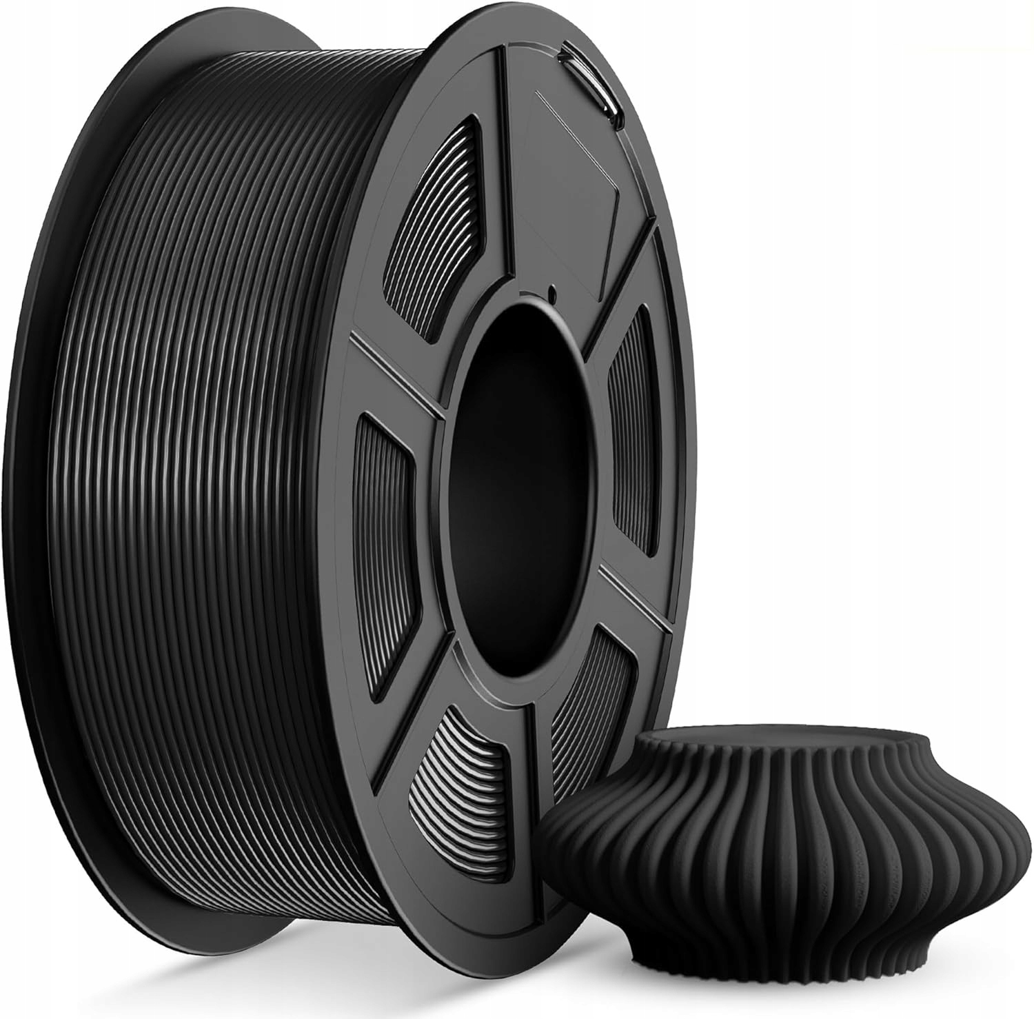Filament null PLA Czarny Jedwabny (BLACK SILK)