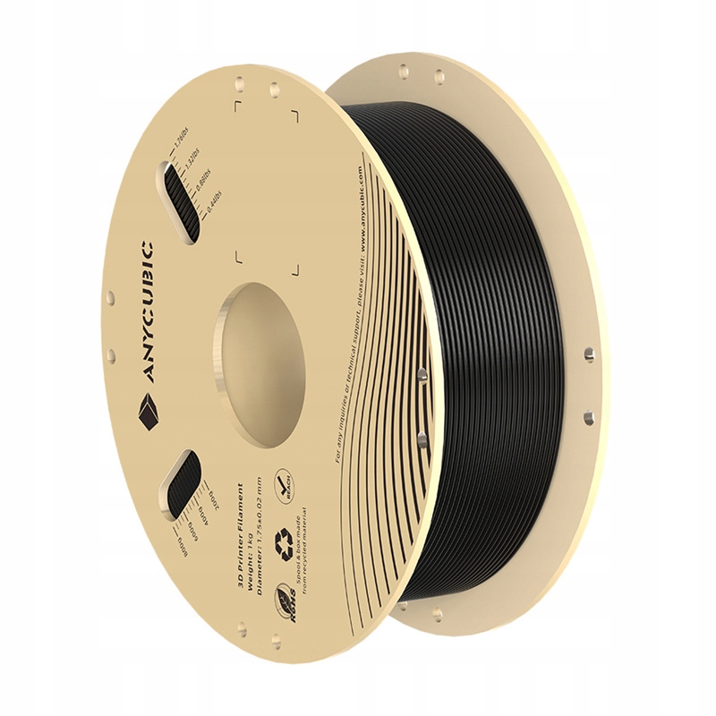 Filament ANYCUBIC PLA Czarny (BLACK)