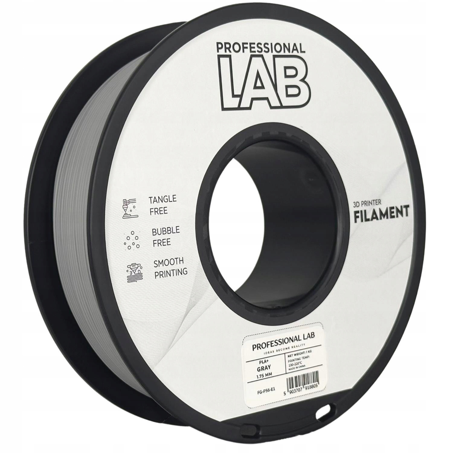 Filament Quantum PLA Szary (GRAY)