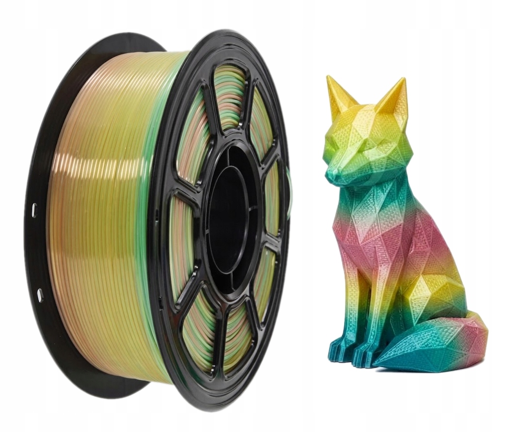 Filament KBR Games PETG  Tęczowy (RAINBOW)