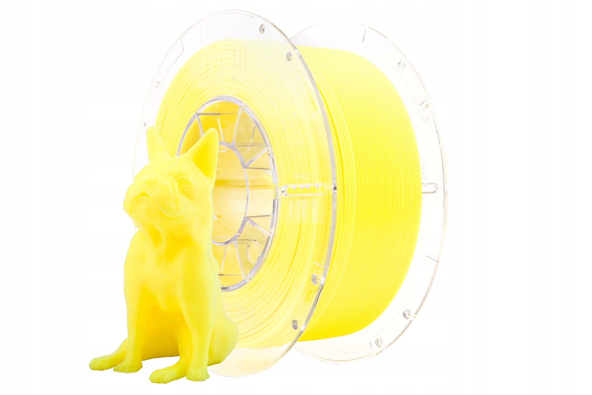 Filament Print me PLA Żółty (YELLOW)