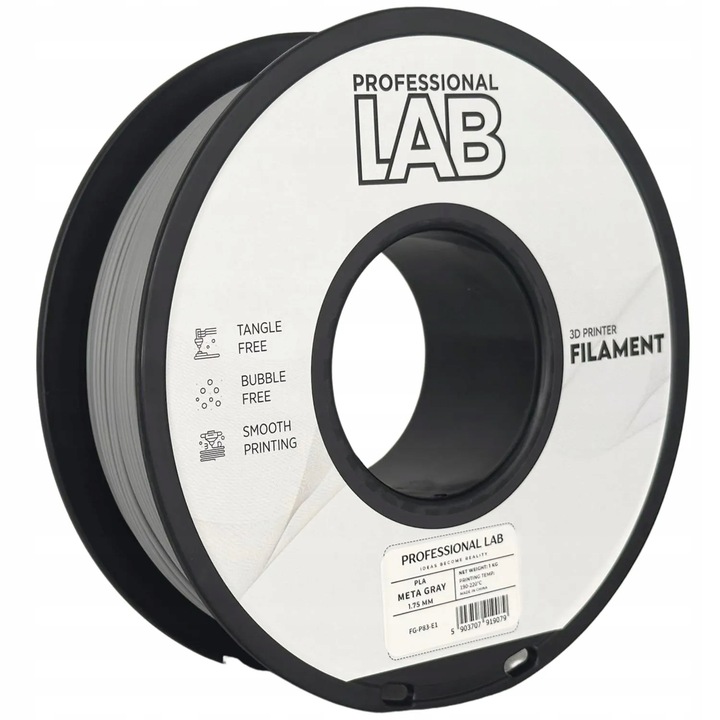Filament null PLA Szary (GRAY)