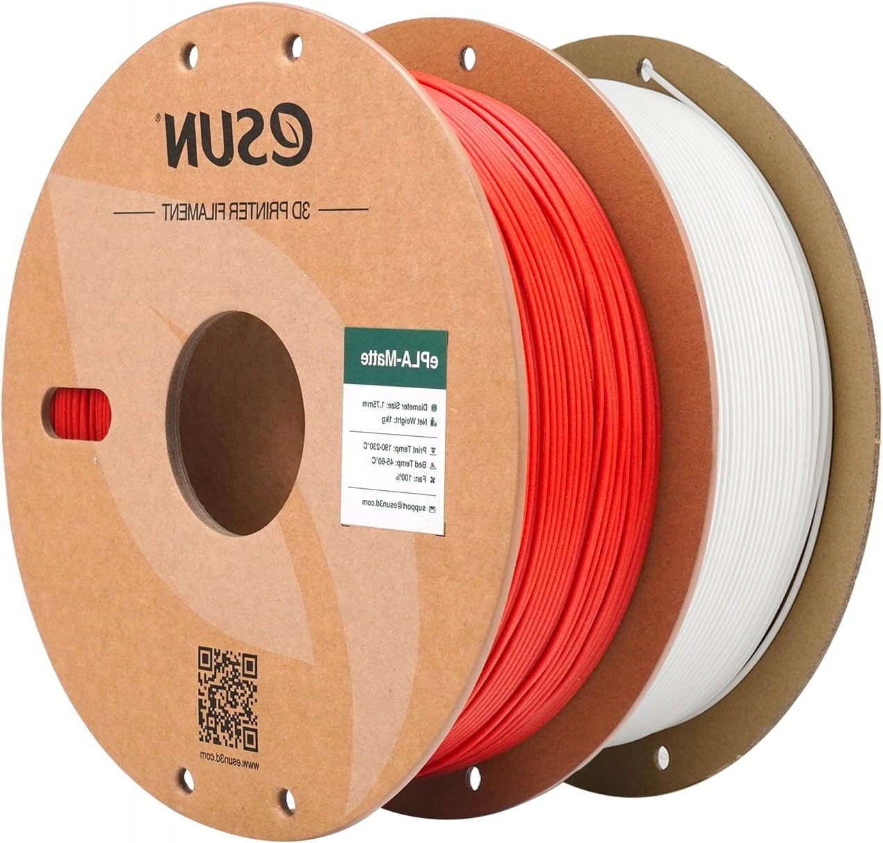 Filament eSUN PLA  Tęczowy Matowy (RAINBOW MATTE)