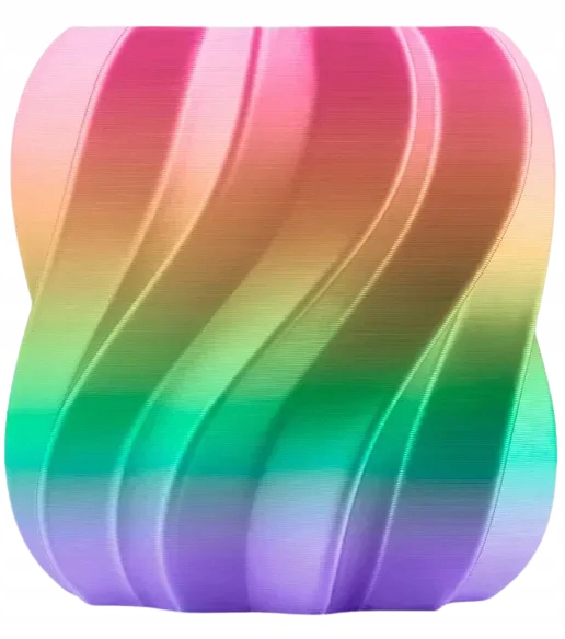 Filament ANYCUBIC PLA Plus  Tęczowy Jedwabny (RAINBOW SILK)