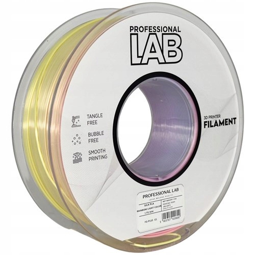 Filament Quantum PLA Plus  Tęczowy Jedwabny (RAINBOW SILK)