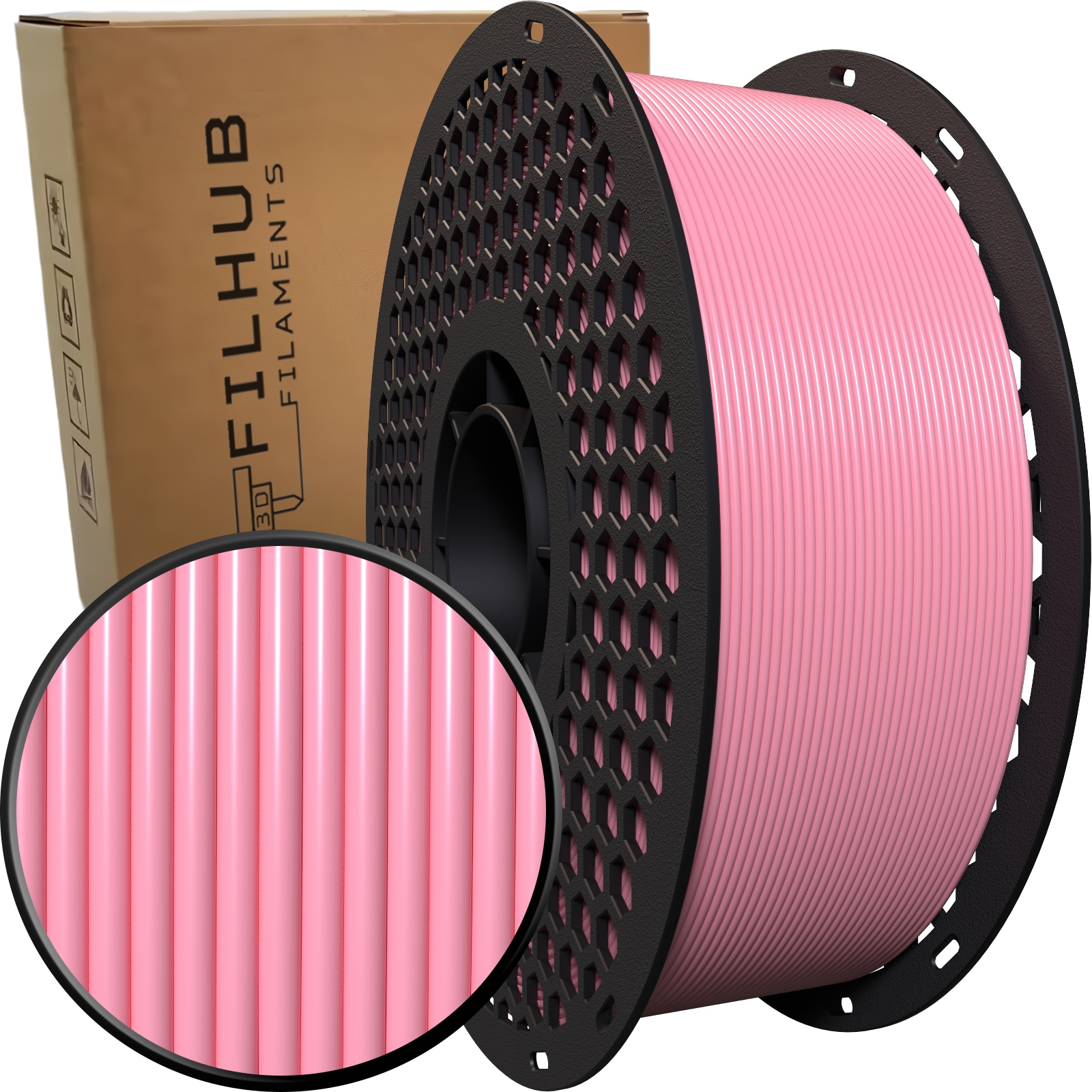 Filament FilHub PETG Różowy (PINK)