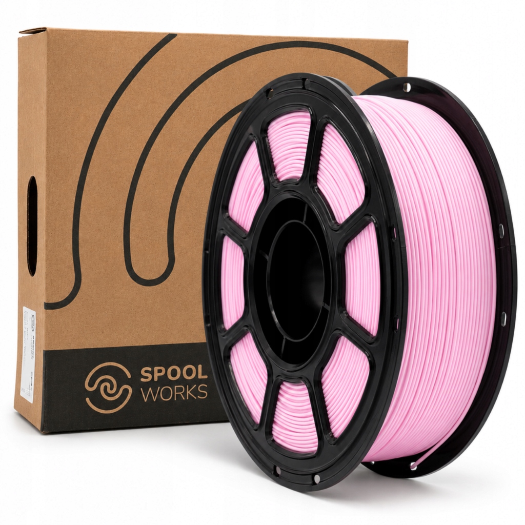 Filament SpoolWorks PLA-LW Plus Różowy Matowy (PINK MATTE)