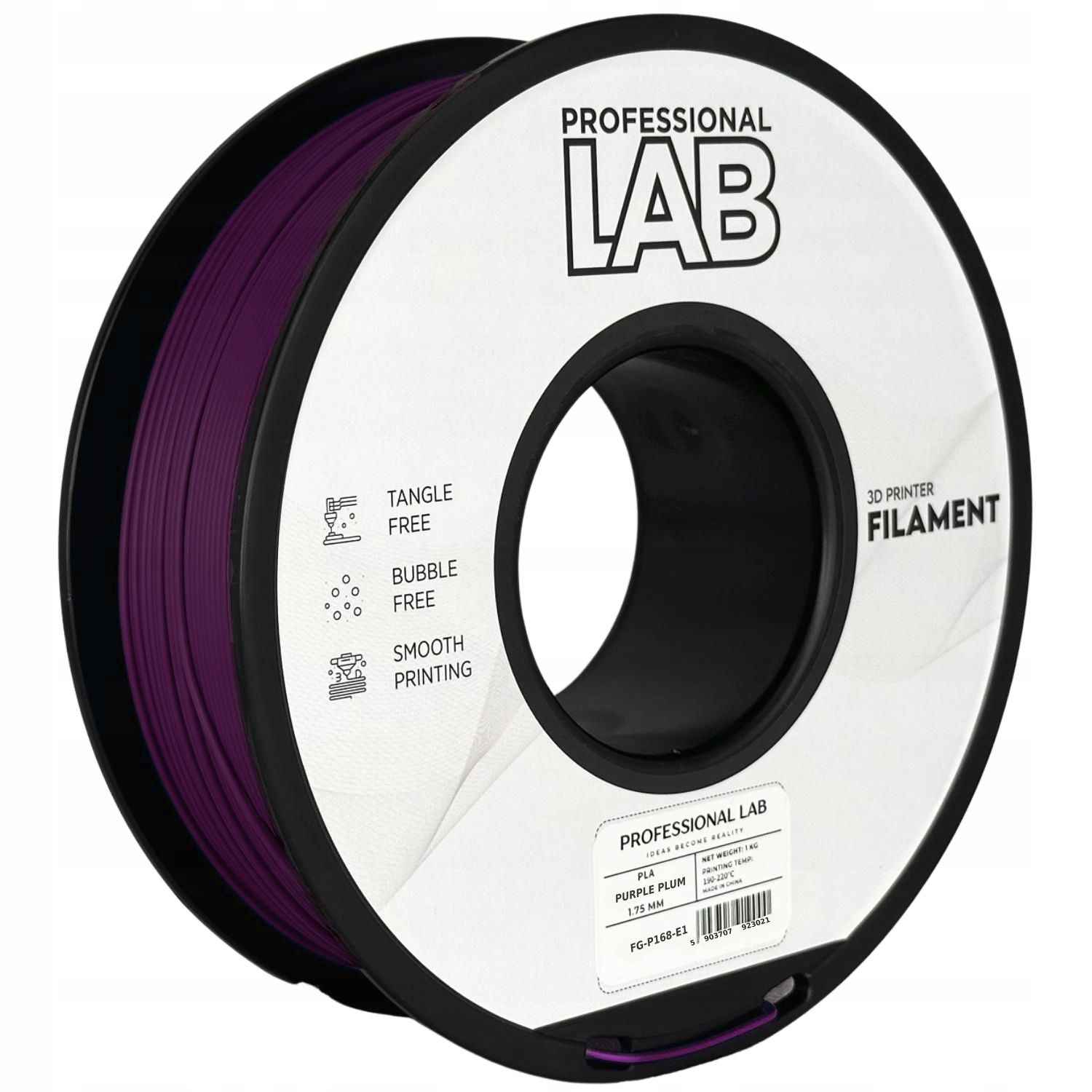 Filament null PLA Fioletowy (PURPLE)