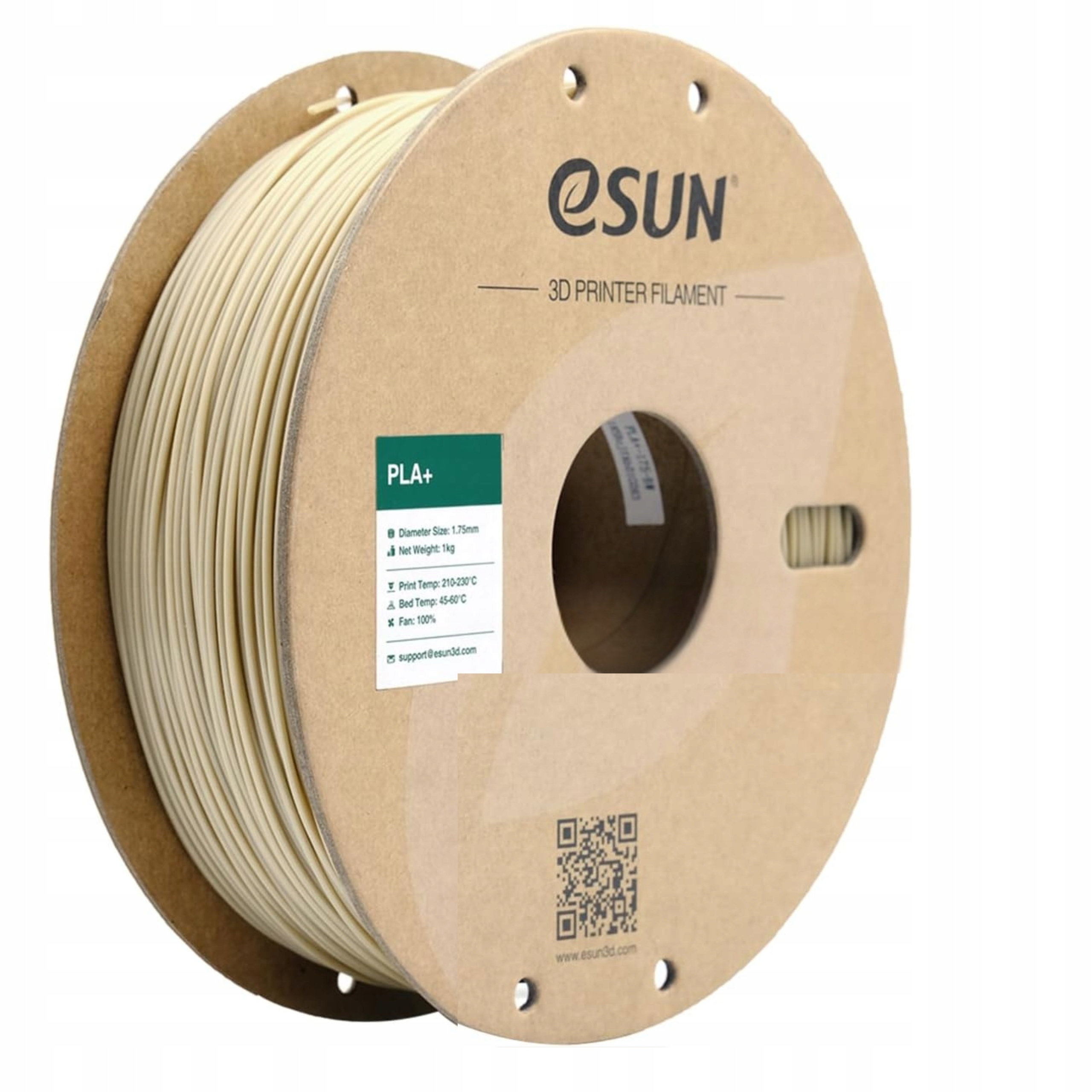 Filament eSUN PLA Plus Biały (WHITE)