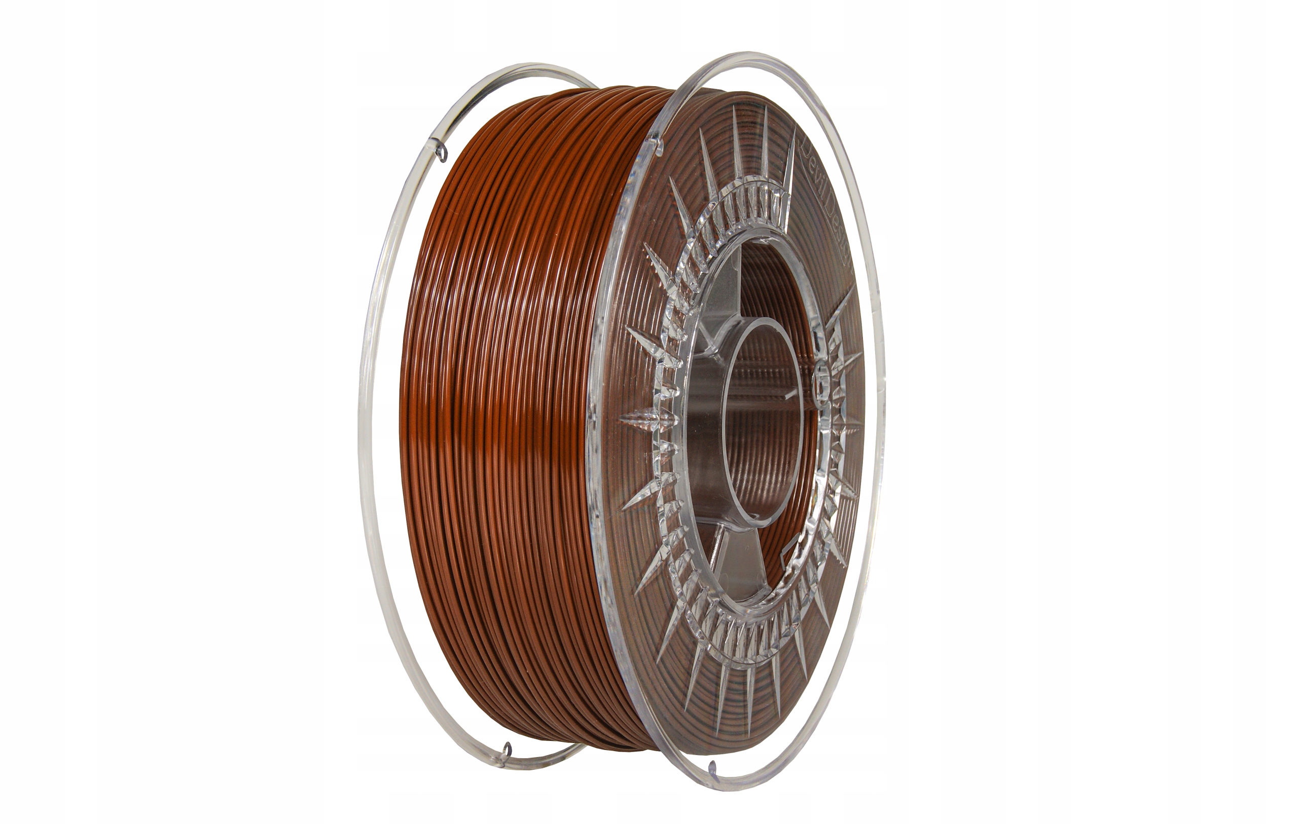 Filament DEVIL DESIGN PETG Brązowy Przezroczysty (BROWN TRANSPARENT)