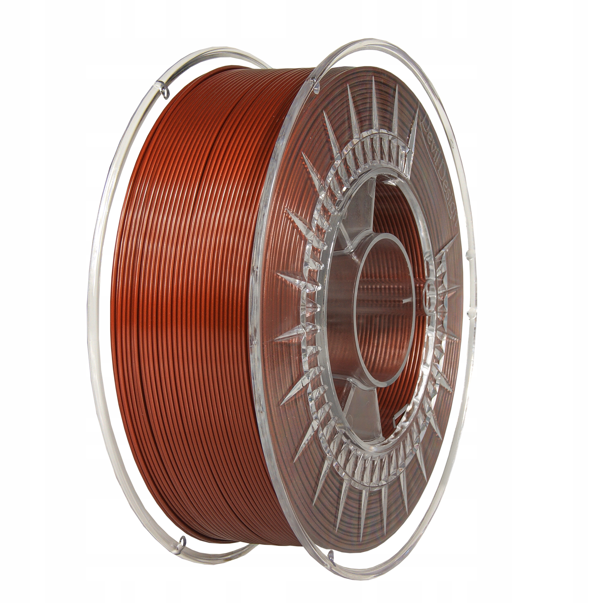 Filament DEVIL DESIGN PLA Brązowy Przezroczysty (BROWN TRANSPARENT)