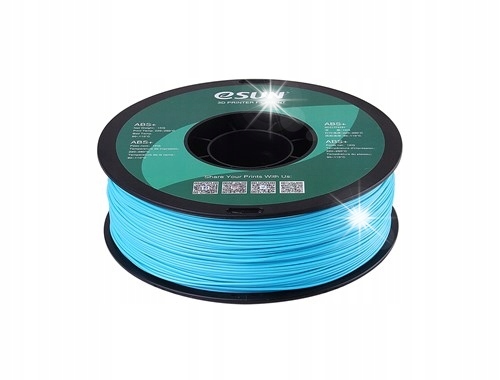 Filament eSUN ABS Plus Niebieski (BLUE)