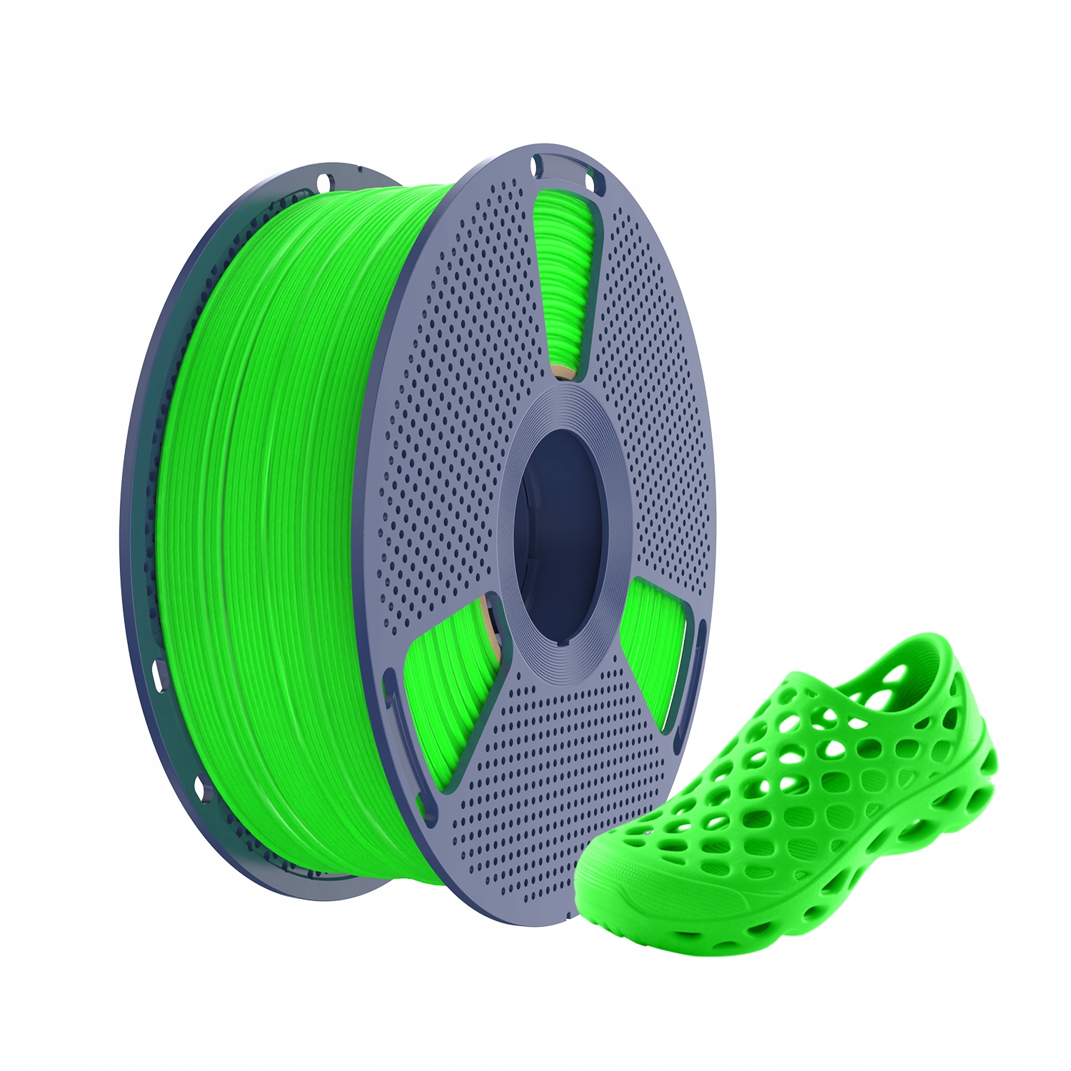 Filament SUNLU TPU Zielony (GREEN)