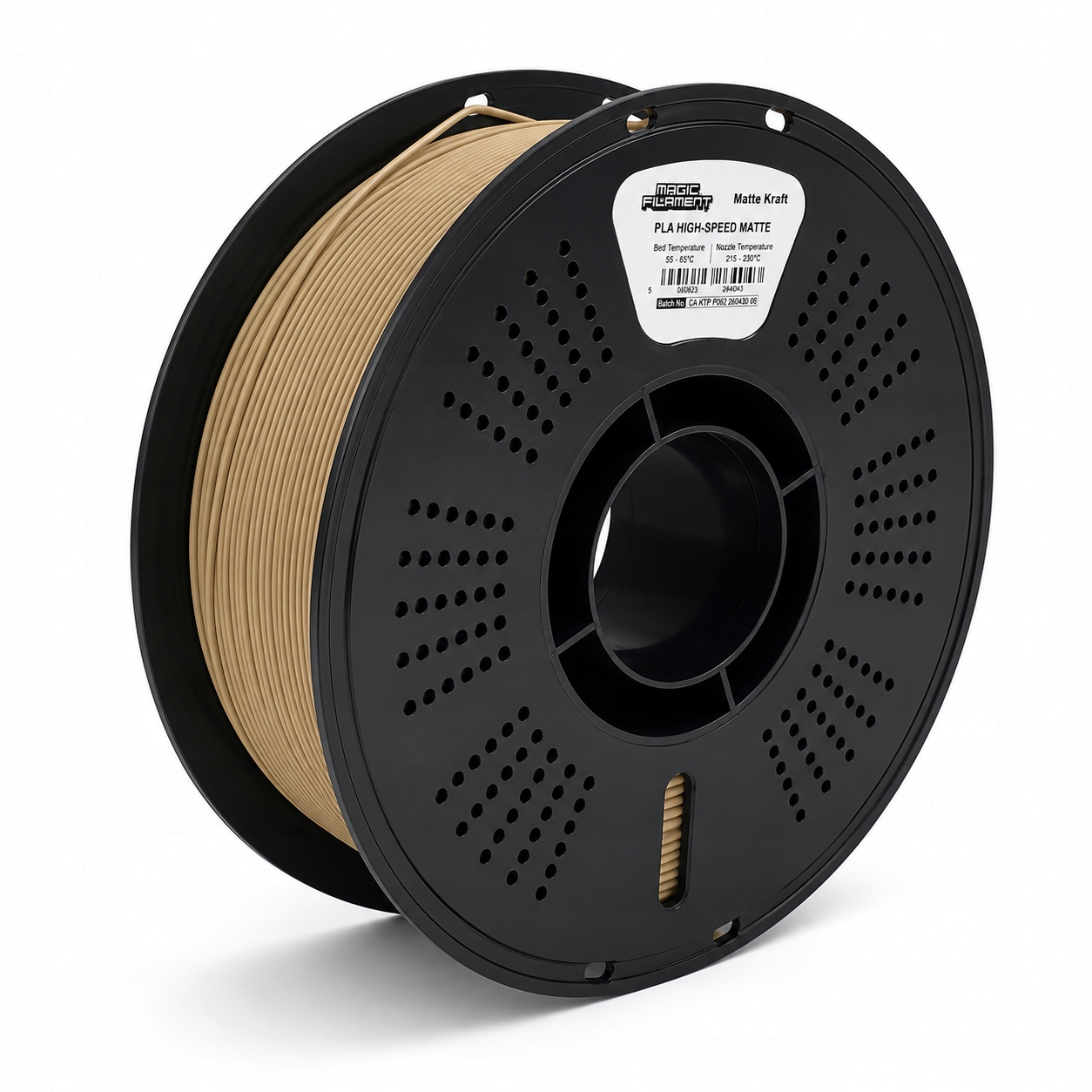 Filament Magic Filament PLA High-Speed Brązowy Matowy (BROWN MATTE)