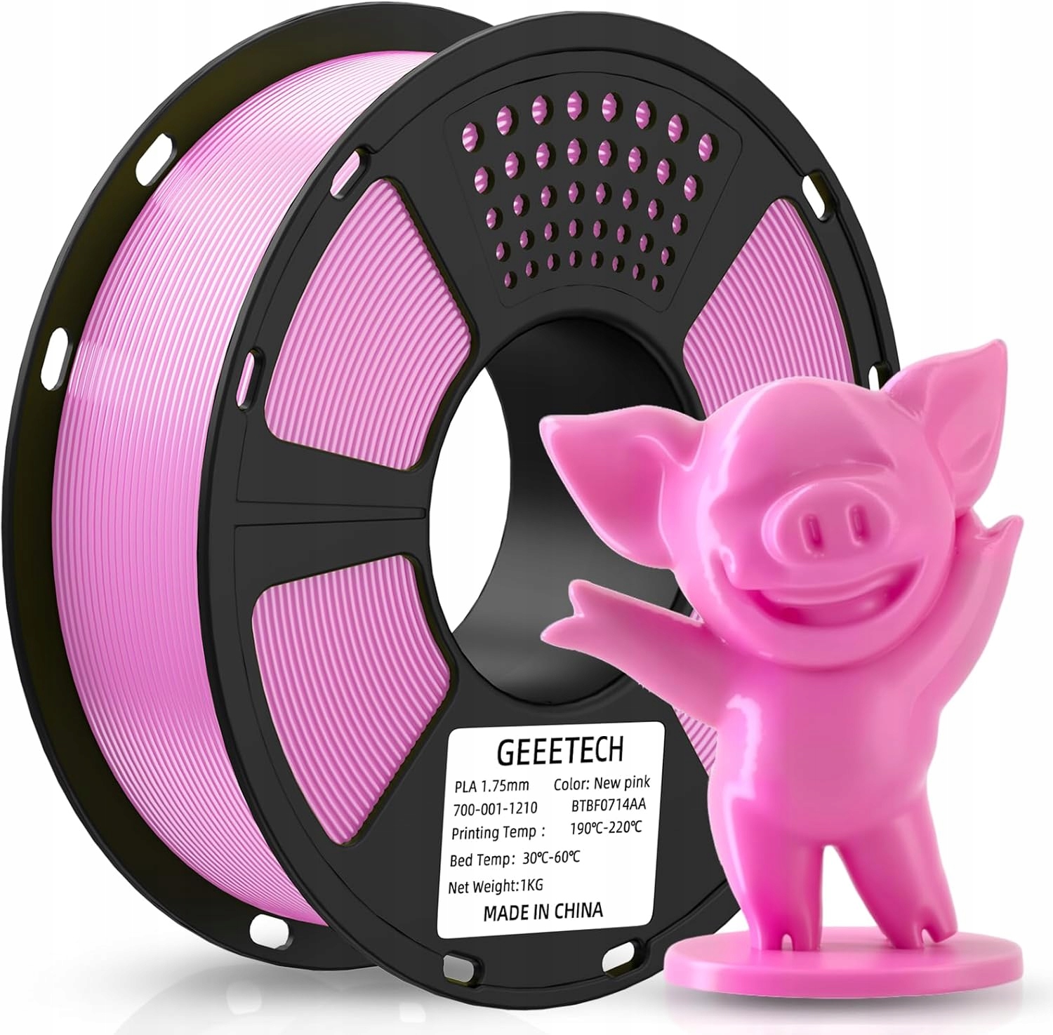 Filament GEEETECH PLA Różowy (PINK)