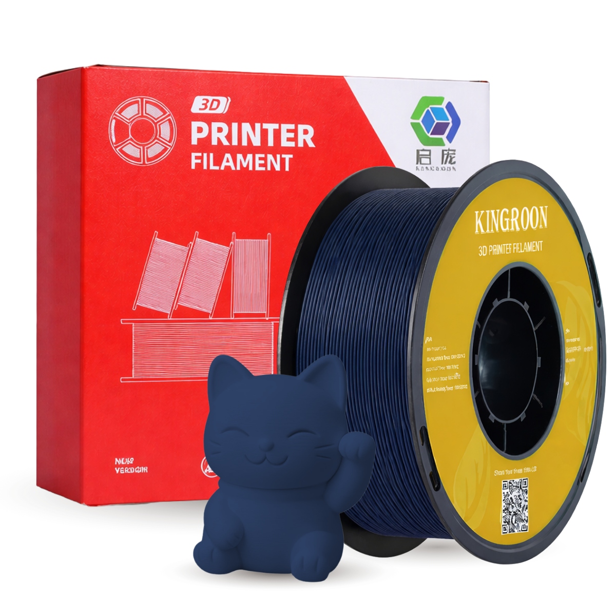 Filament Kingroon PLA Niebieski Matowy (BLUE MATTE)
