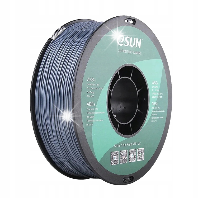 Filament eSUN ABS Plus Szary (GRAY)
