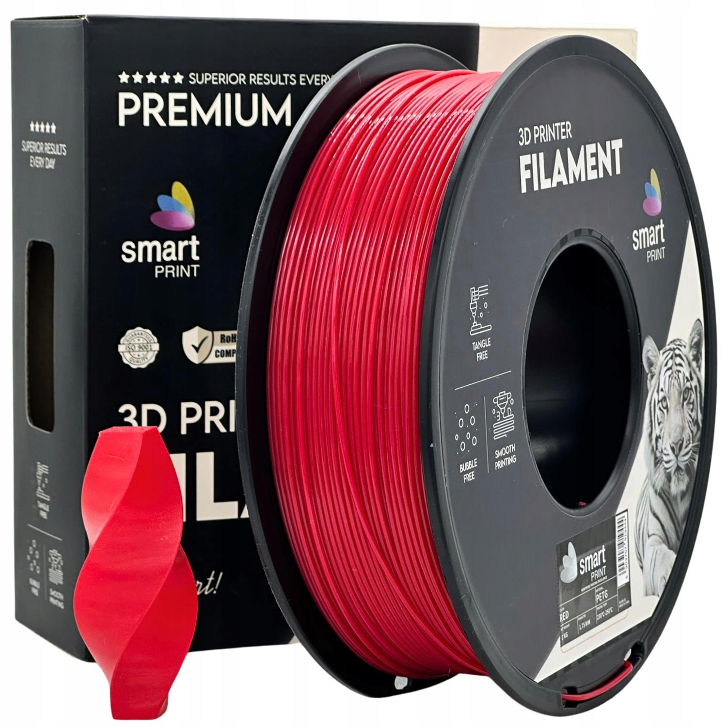 Filament Imagine PETG Czerwony (RED)