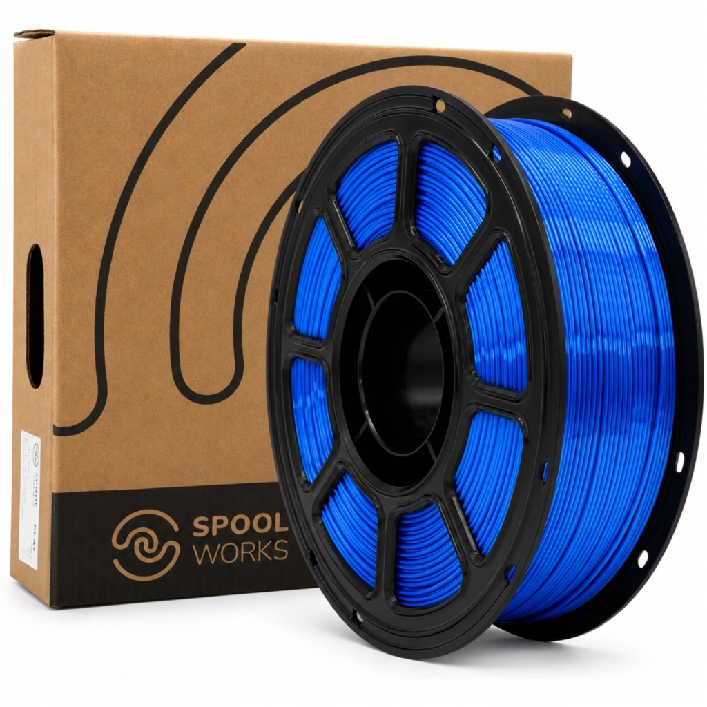 Filament SpoolWorks PLA-LW Niebieski Jedwabny (BLUE SILK)