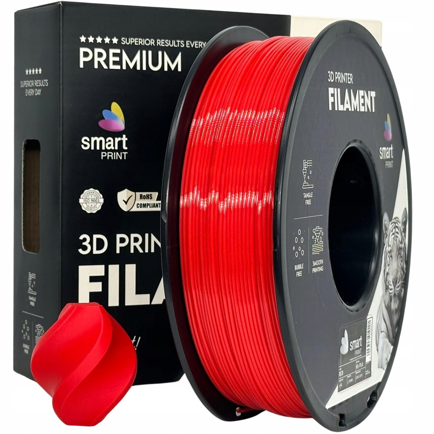 Filament Smart Print PLA High-Speed Czerwony (RED)