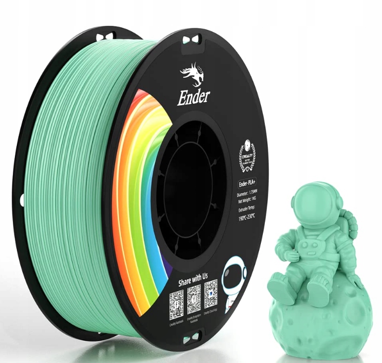 Filament Creality PLA Plus Zielony (GREEN)