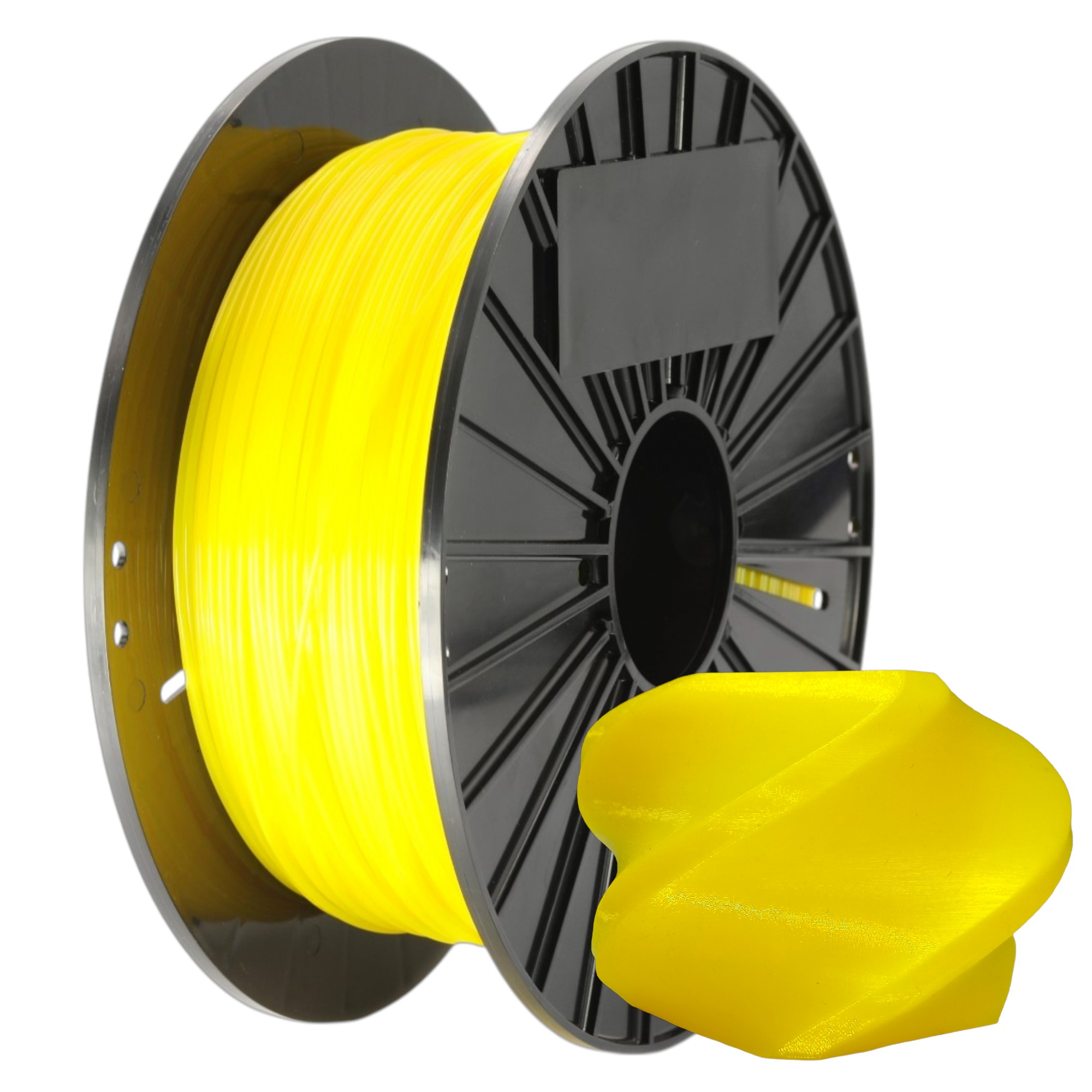 Filament F3D PLA Żółty Przezroczysty (YELLOW TRANSPARENT)