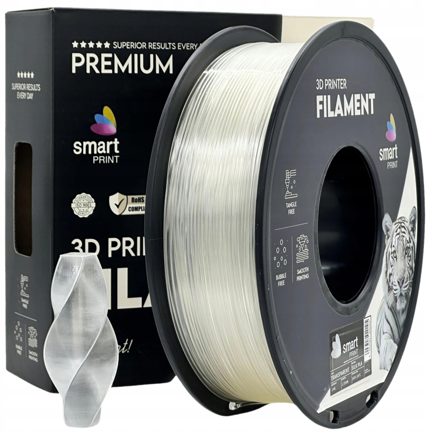 Filament Smart Print PLA Plus Naturalny Jedwabny (NATURAL SILK)