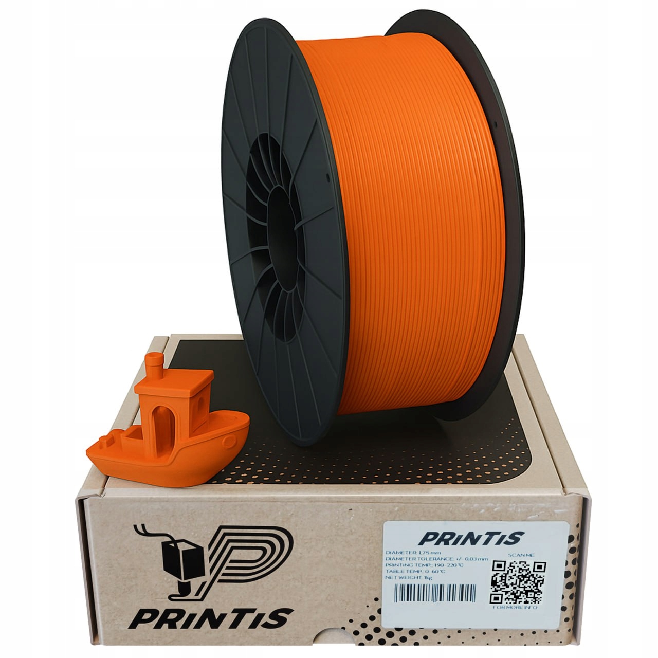Filament FDM PLA Pomarańczowy (ORANGE)