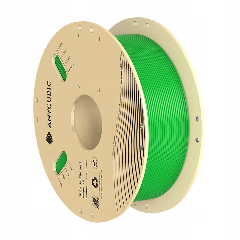 Filament ANYCUBIC PLA High-Speed Zielony (GREEN)