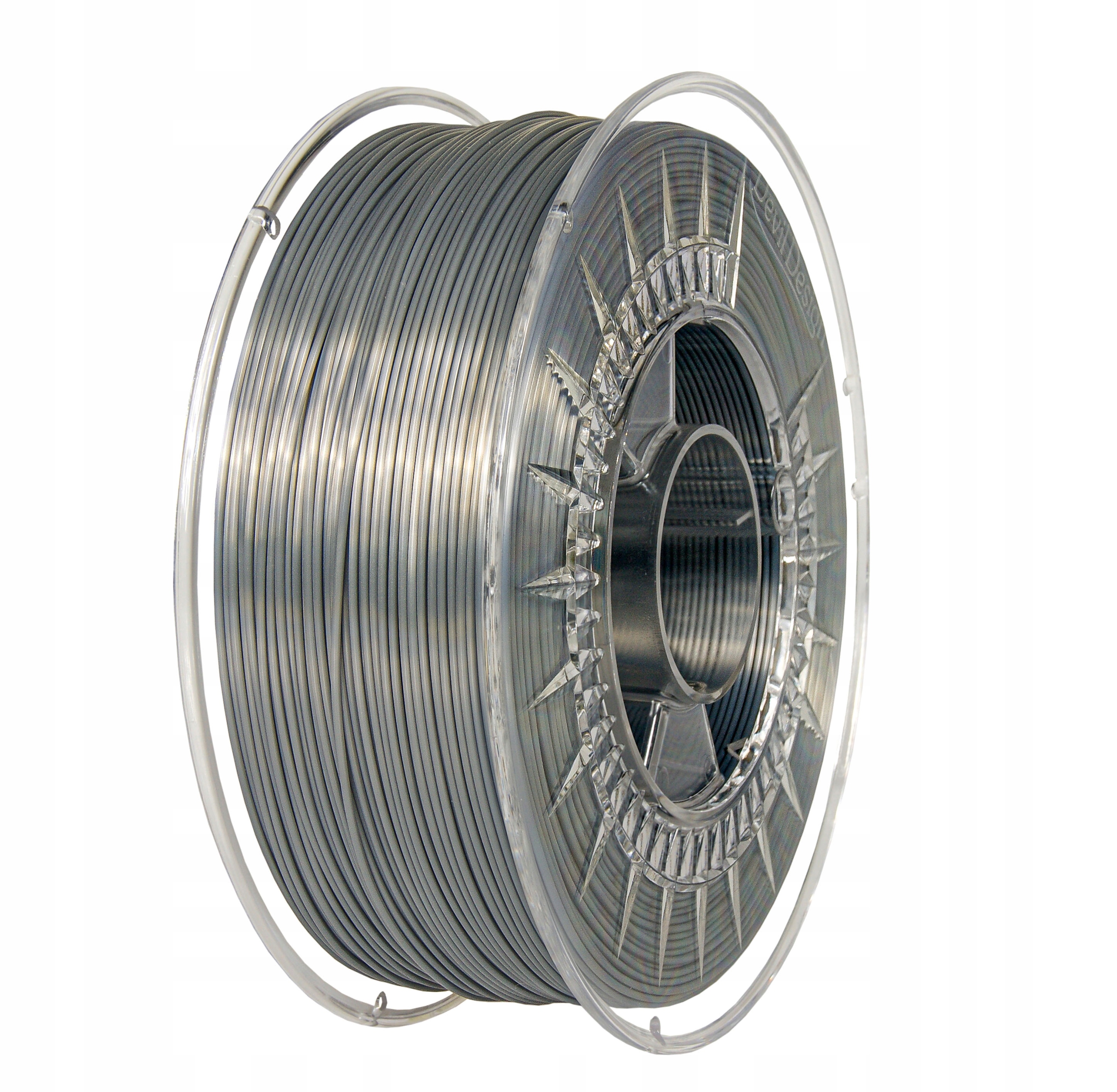 Filament DEVIL DESIGN PLA Srebrny Jedwabny (SILVER SILK)