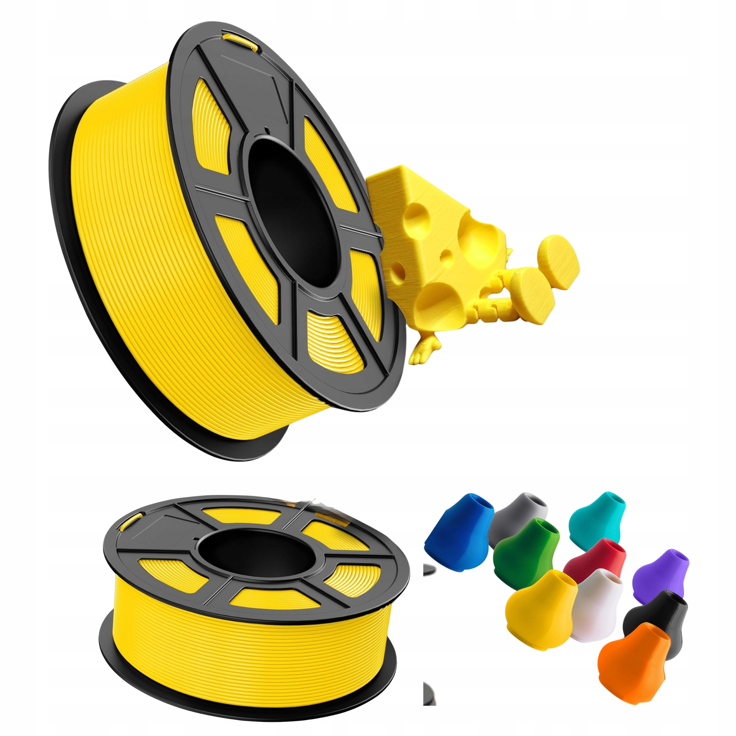 Filament TECBEARS PETG Żółty (YELLOW)