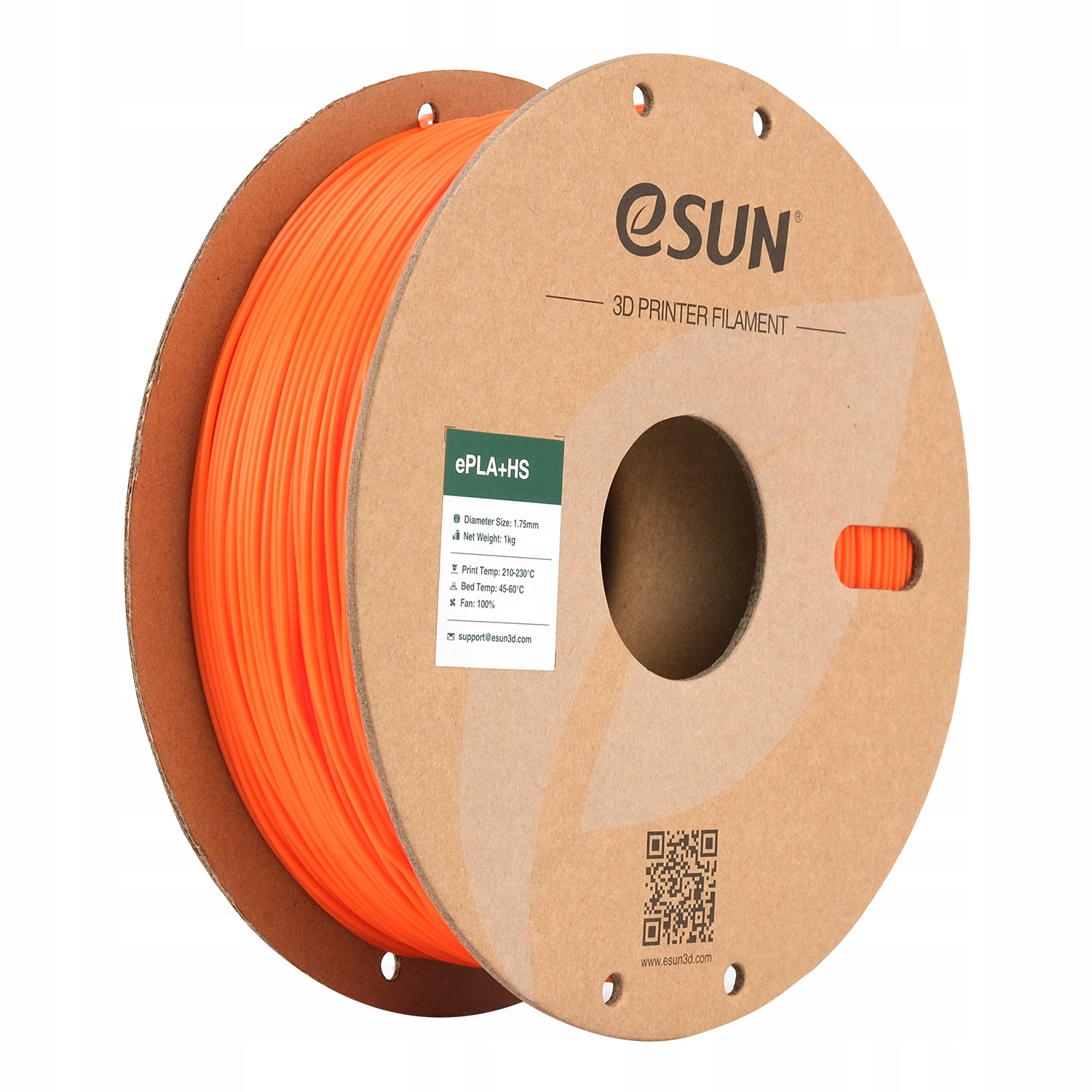 Filament eSUN PLA Plus High-Speed Pomarańczowy (ORANGE)