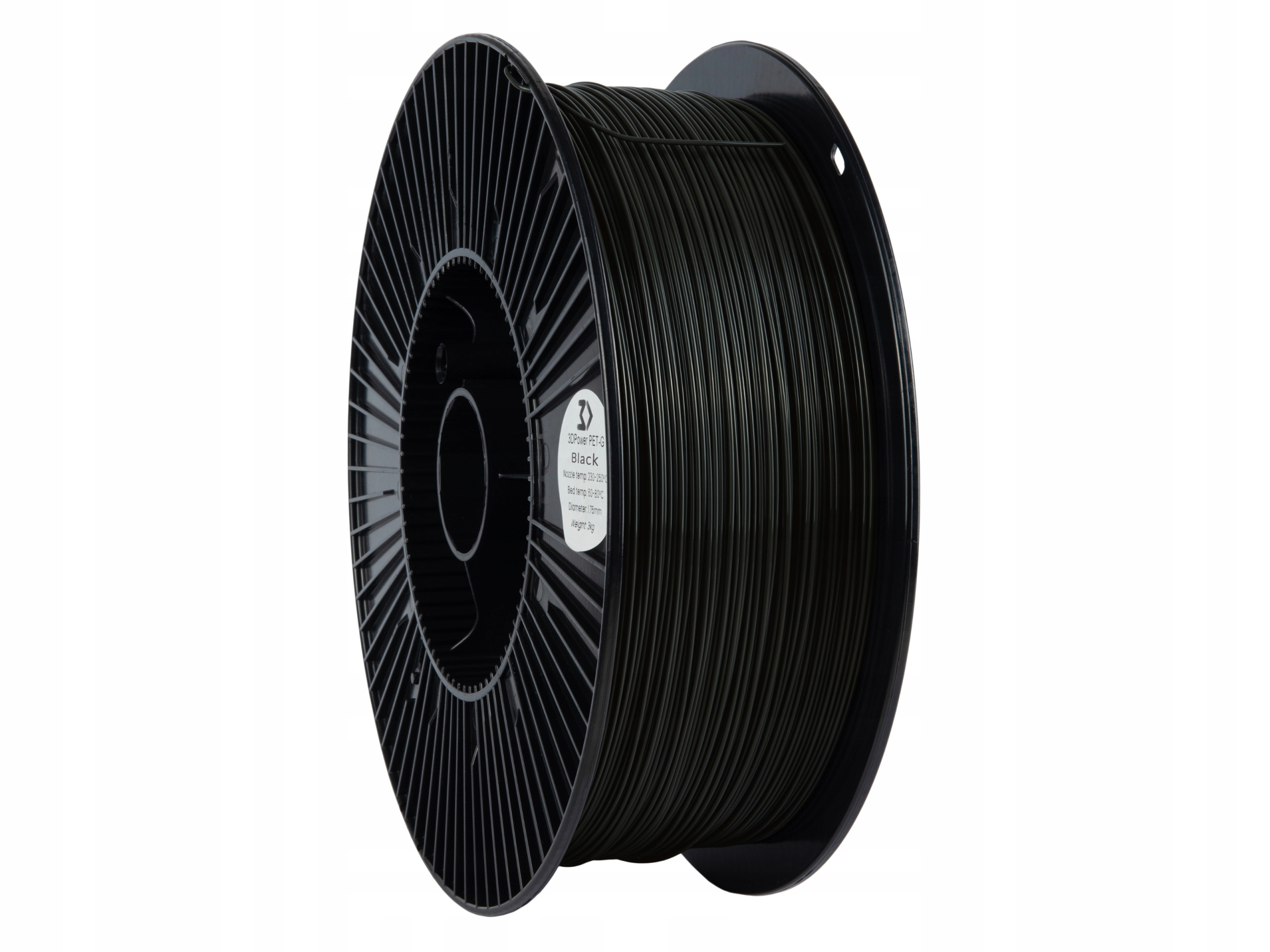 Filament 3DPower PETG High-Speed Czarny (BLACK)