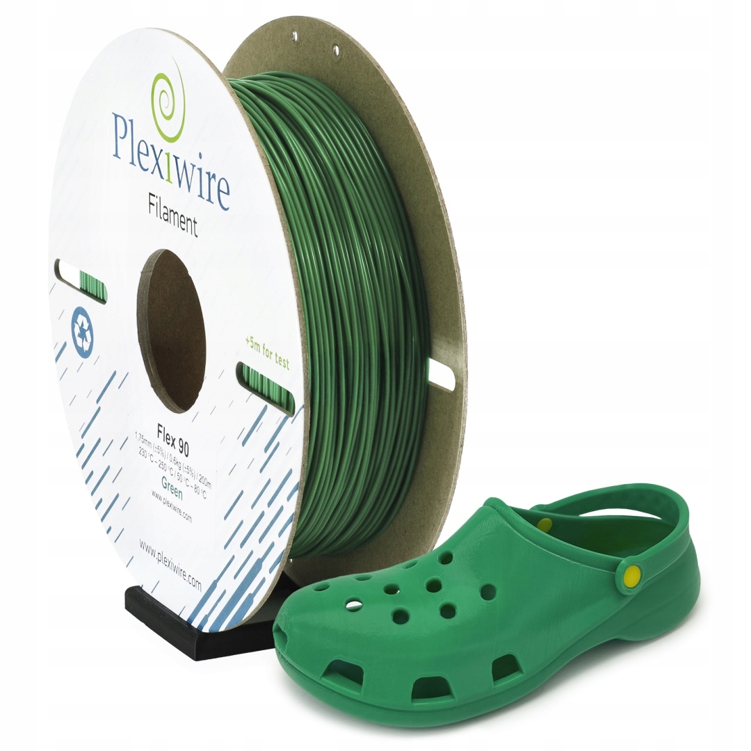 Filament Plexiwire TPU Zielony (GREEN)