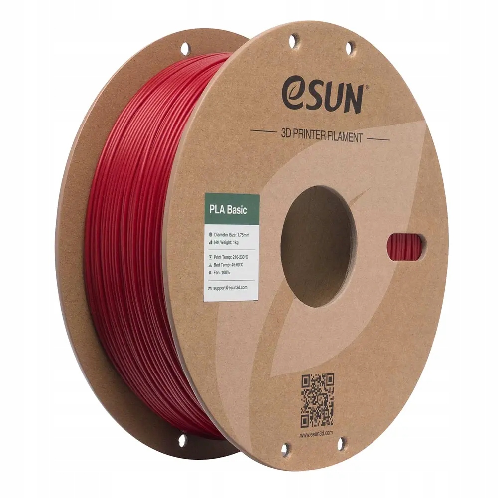 Filament eSUN PLA Czerwony (RED)