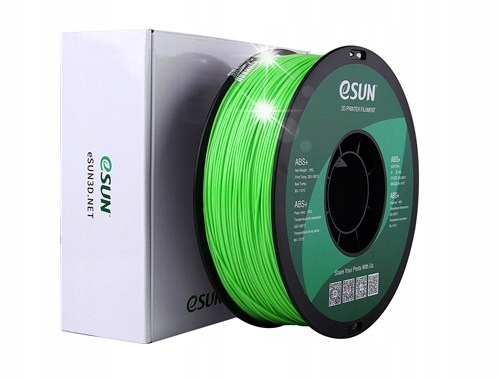 Filament eSUN ABS Plus Zielony (GREEN)