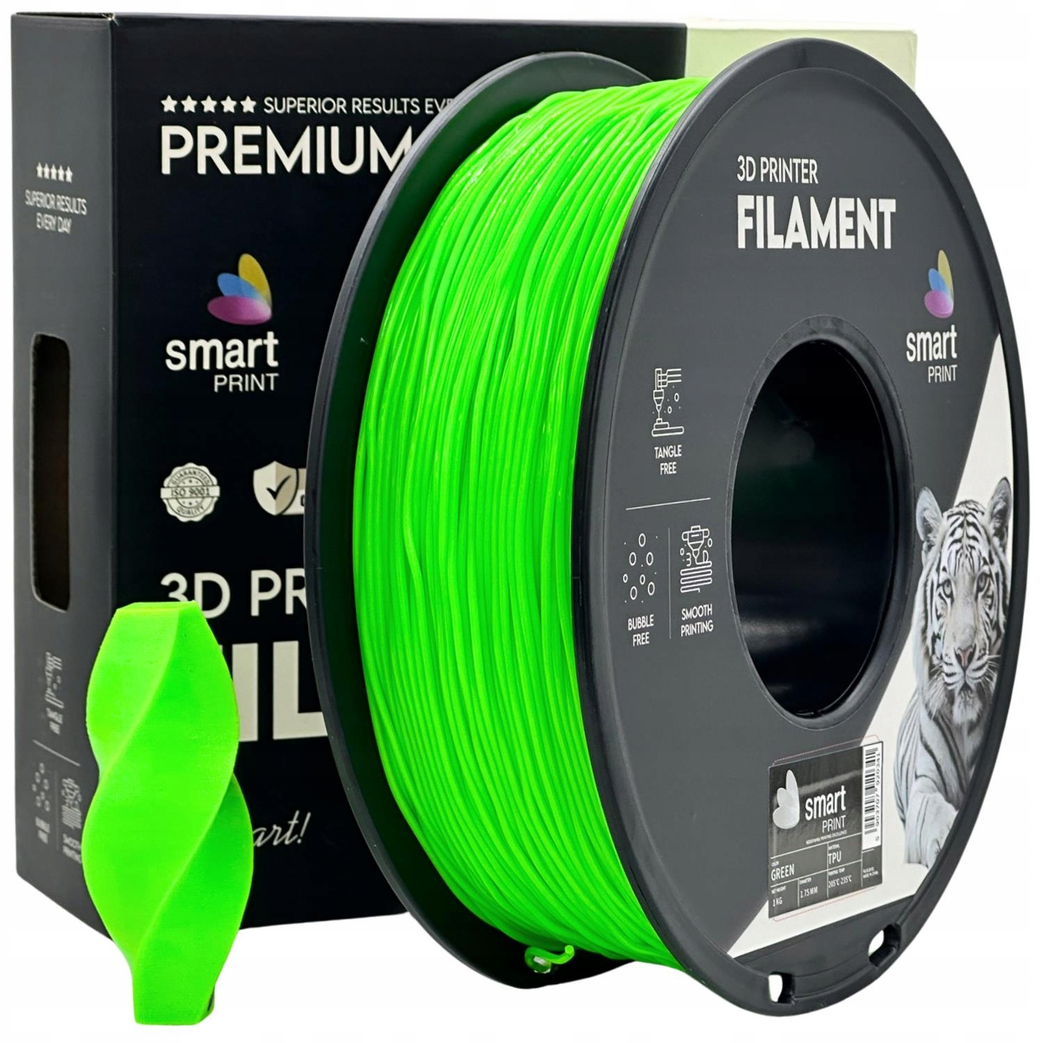 Filament Smart Print TPU Zielony (GREEN)