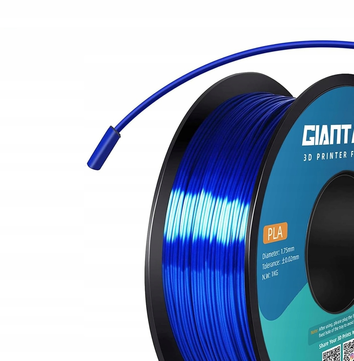 Filament null PETG Niebieski (BLUE)