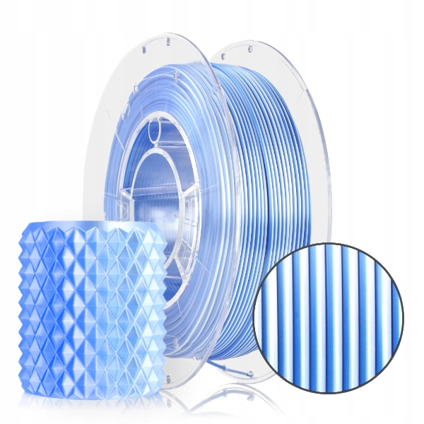 Filament ROSA 3D PLA  Tęczowy Jedwabny (RAINBOW SILK)