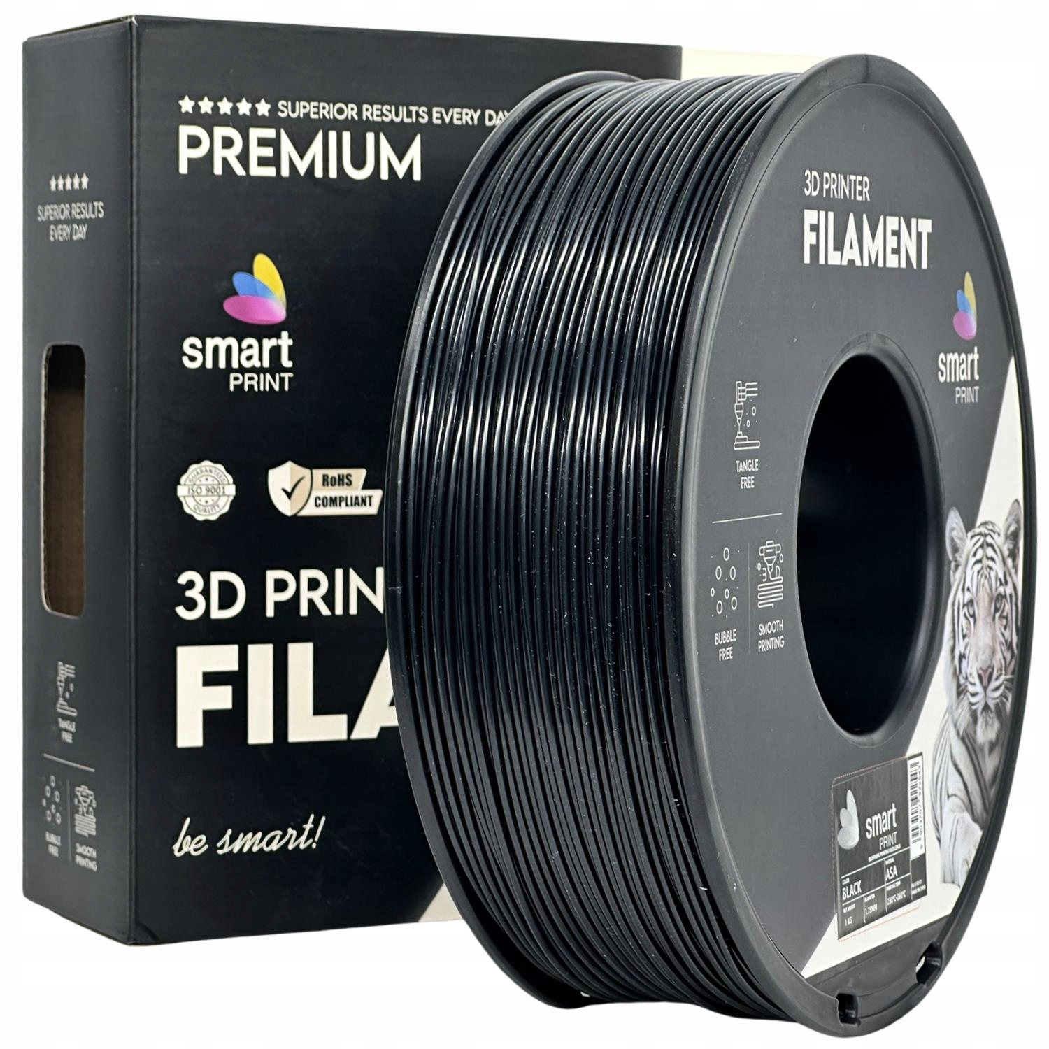 Filament Imagine ASA Czarny (BLACK)