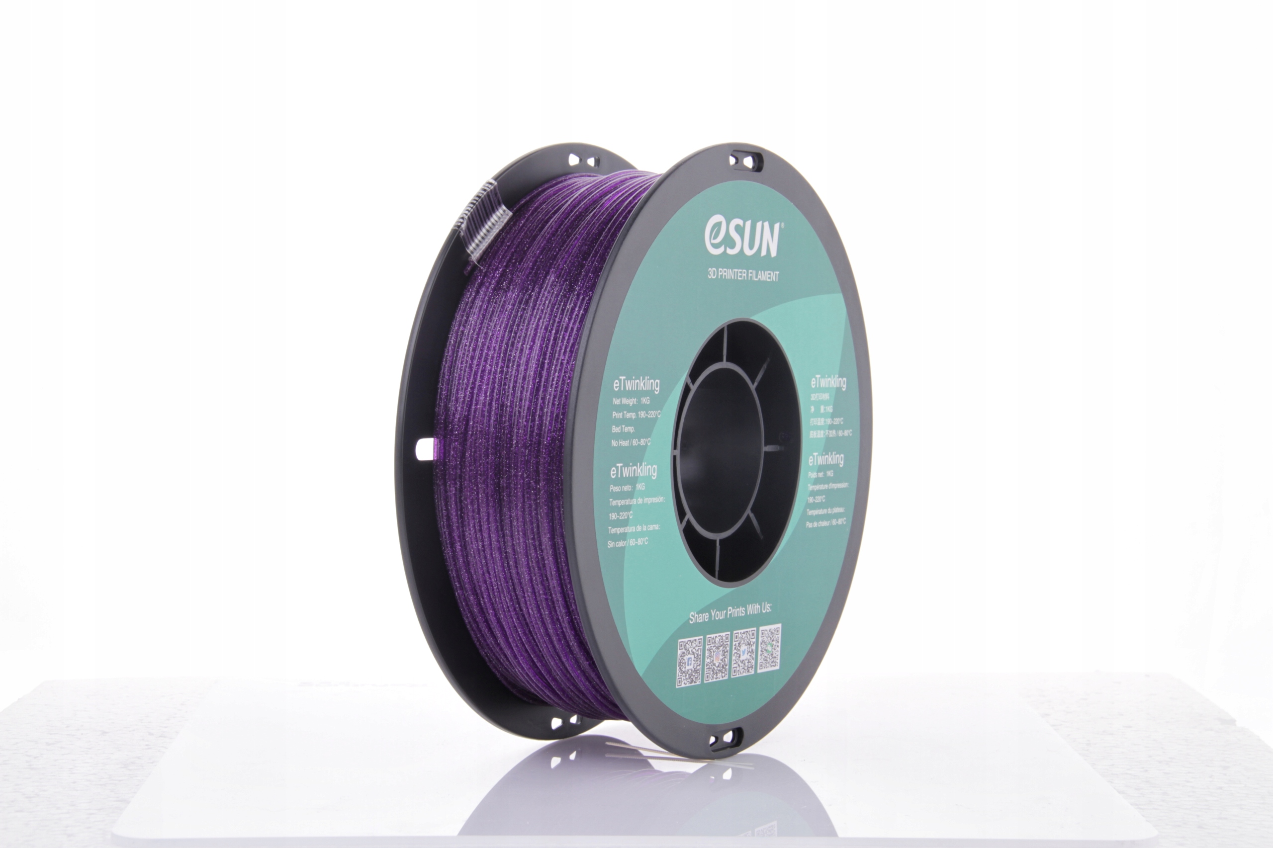 Filament eSUN PLA Fioletowy (PURPLE)