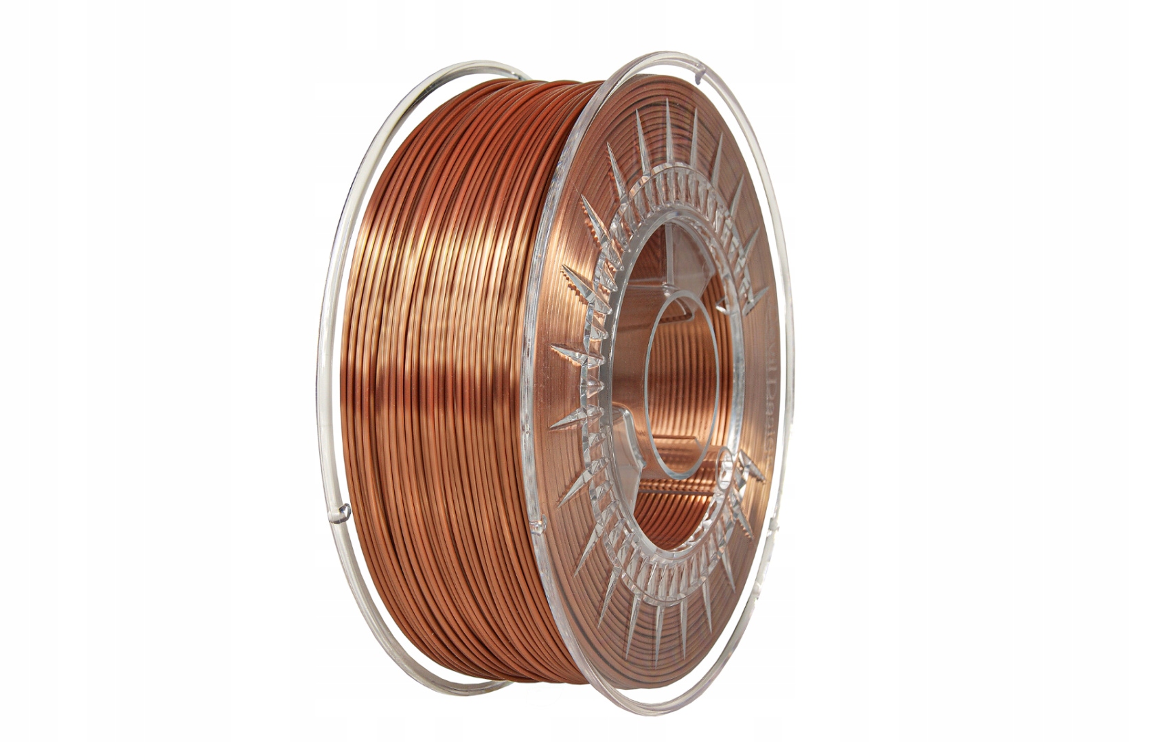 Filament DEVIL DESIGN PLA Brązowy Jedwabny (BROWN SILK)
