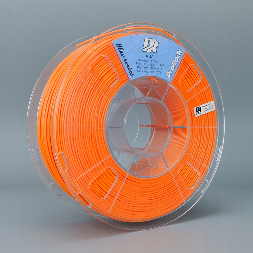 Filament null ASA High-Speed Pomarańczowy (ORANGE)