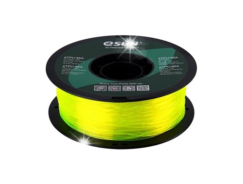 Filament eSUN TPU Żółty Przezroczysty (YELLOW TRANSPARENT)