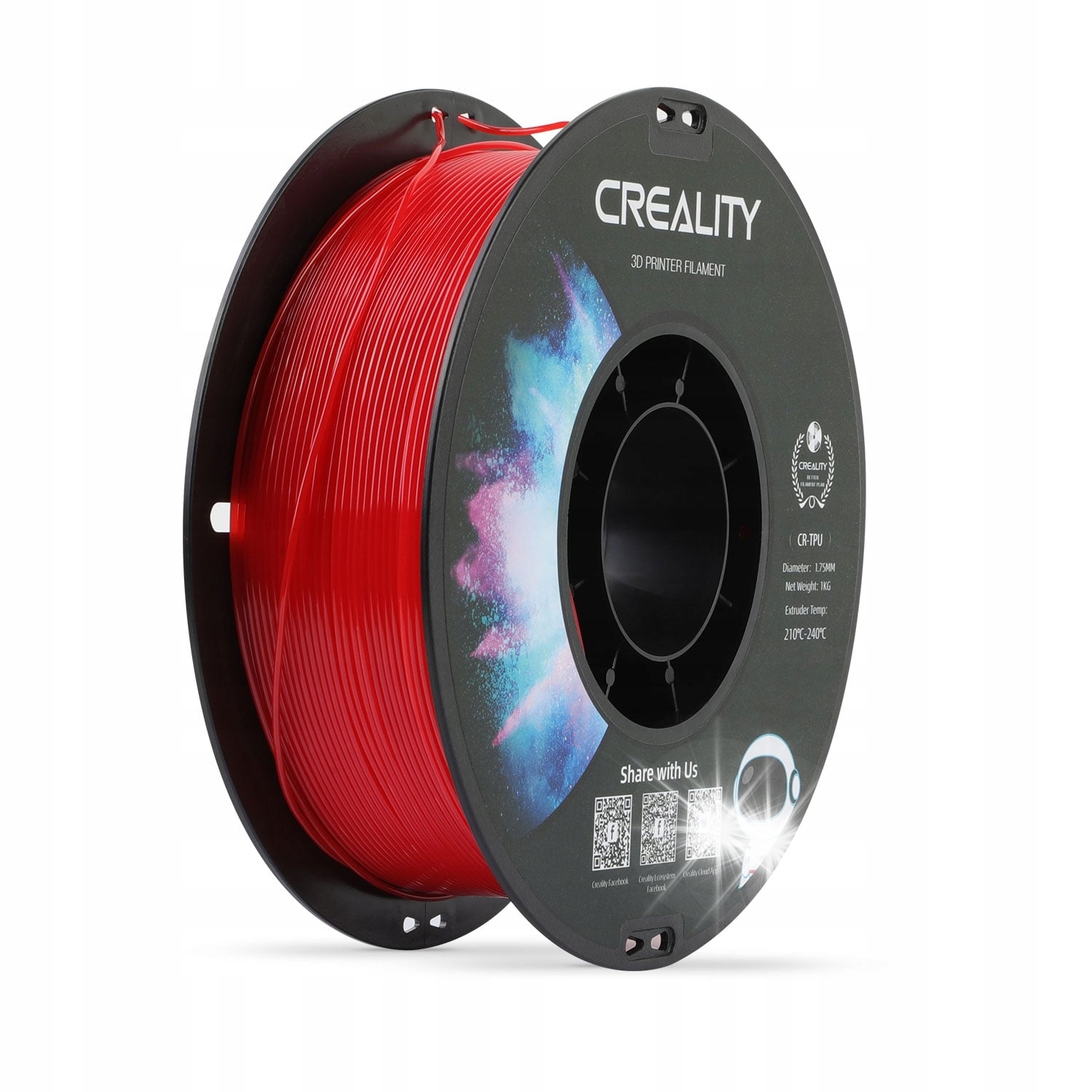 Filament Creality TPU Czerwony (RED)