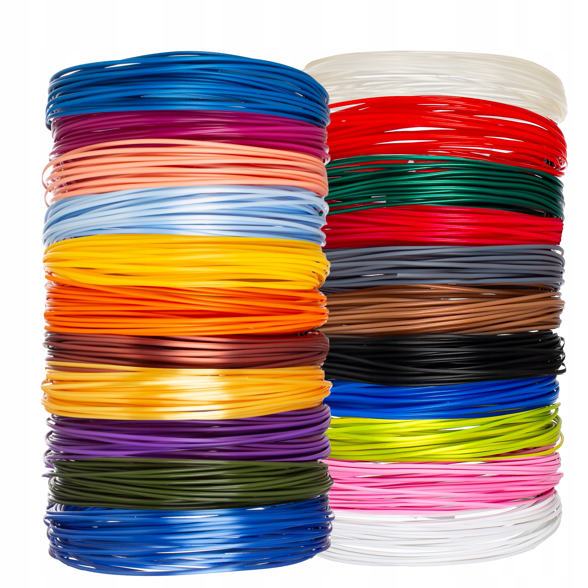 Filament null PLA  Tęczowy (RAINBOW)