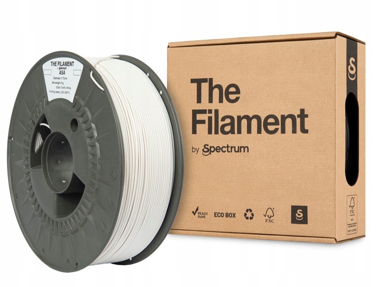 Filament Spectrum ASA Biały (WHITE)